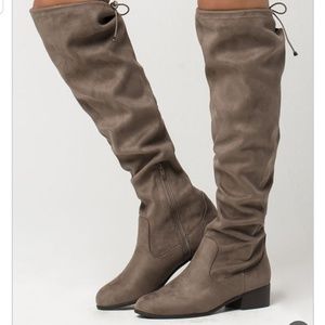 Soda Over The Knee Boots